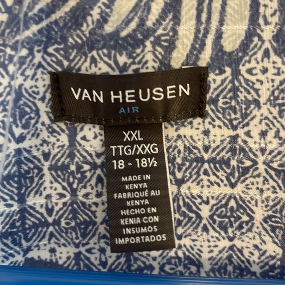 Men’s Van Heusen Air button down pocket shirt size XXL - Picture 3 of 5